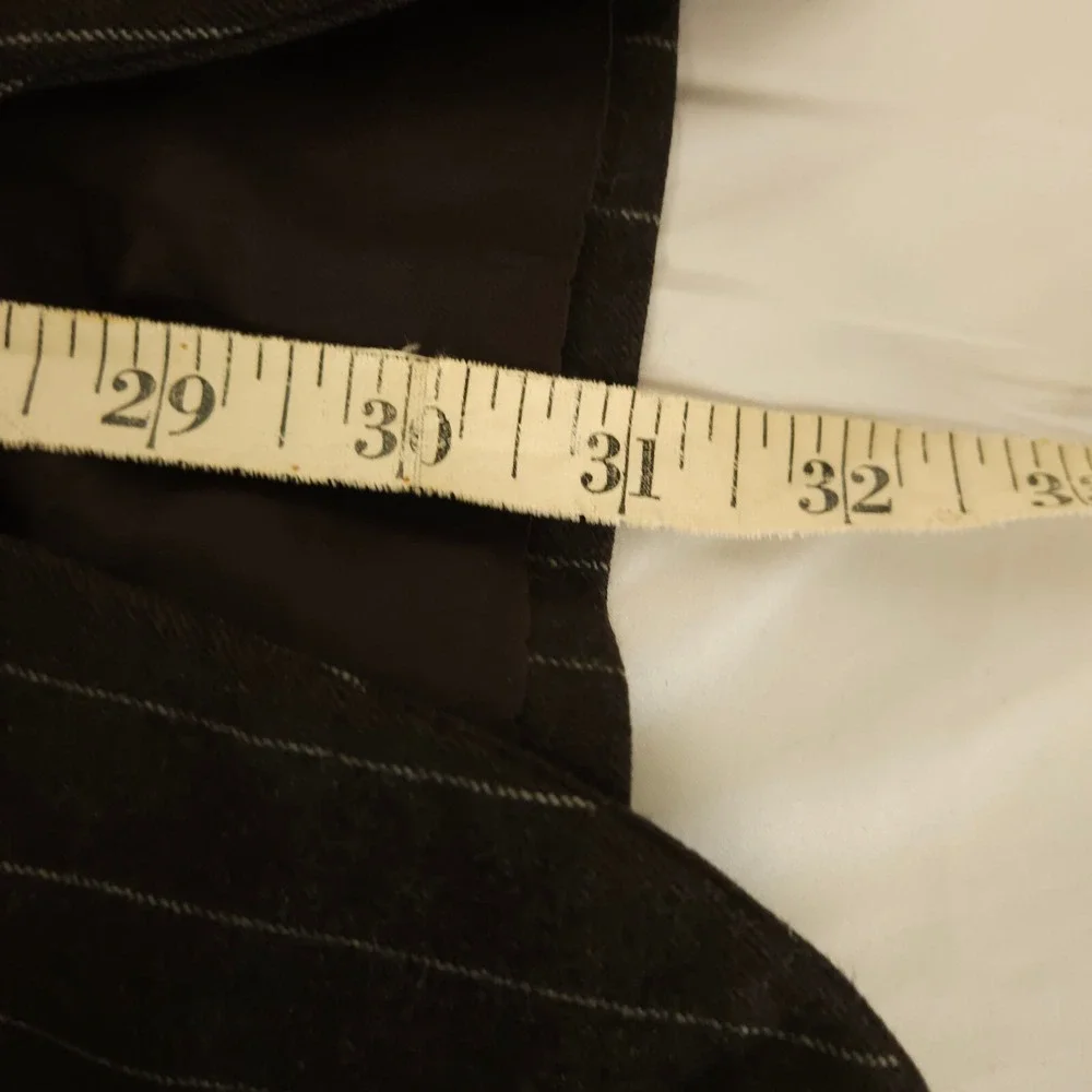 Brooks Brothers Gray Pinstripe Wool Sport Coat Men's Approx 46R‎